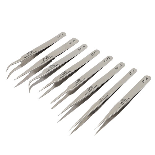 Vetus Grafting Eyelash Tweezers Precision Tweezers Special Tweezers for Eyelash Grafting Eyelash Grafting Tweezers Clips