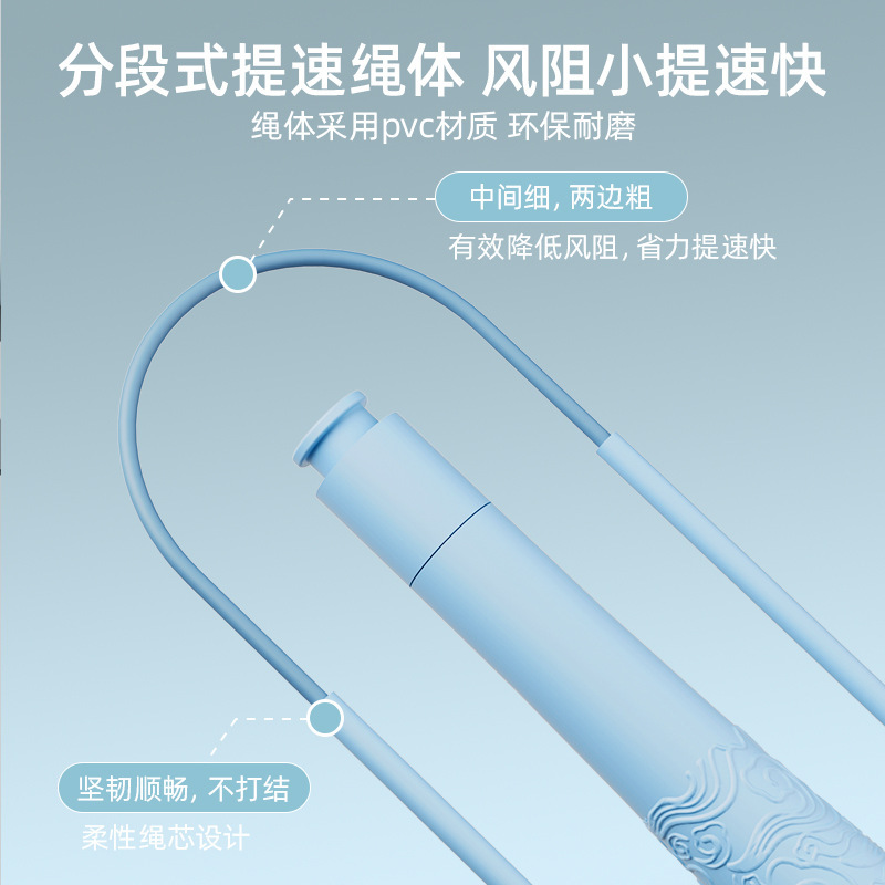 双轴承竞速跳绳中小学生考试专用运动可调节跳绳健身体育用品批发|undefined