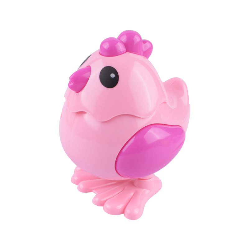 Popular en línea caliente primavera pollo juguete lindo animal creativo cadena saltar pollo puesto juguete al por mayor