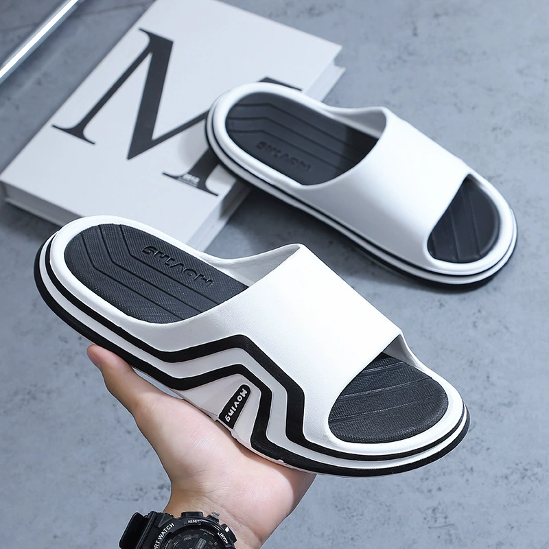 Летние сандалии и тапочки на толстой подошве, ощущение какашек, нескользящая Бытовая Одежда для дома и улицы, без запаха, домашние тапочки для мужчин