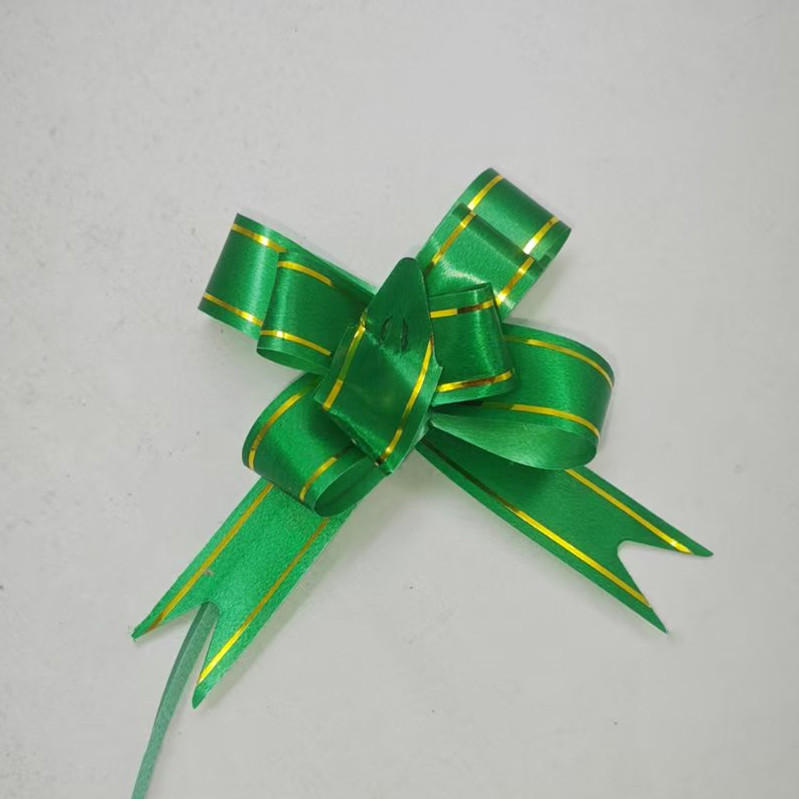 N ° 18 flor tirada a mano regalo de Navidad embalaje corbata flor decoración de la boda vacaciones cinta tirar flor fábrica al por mayor