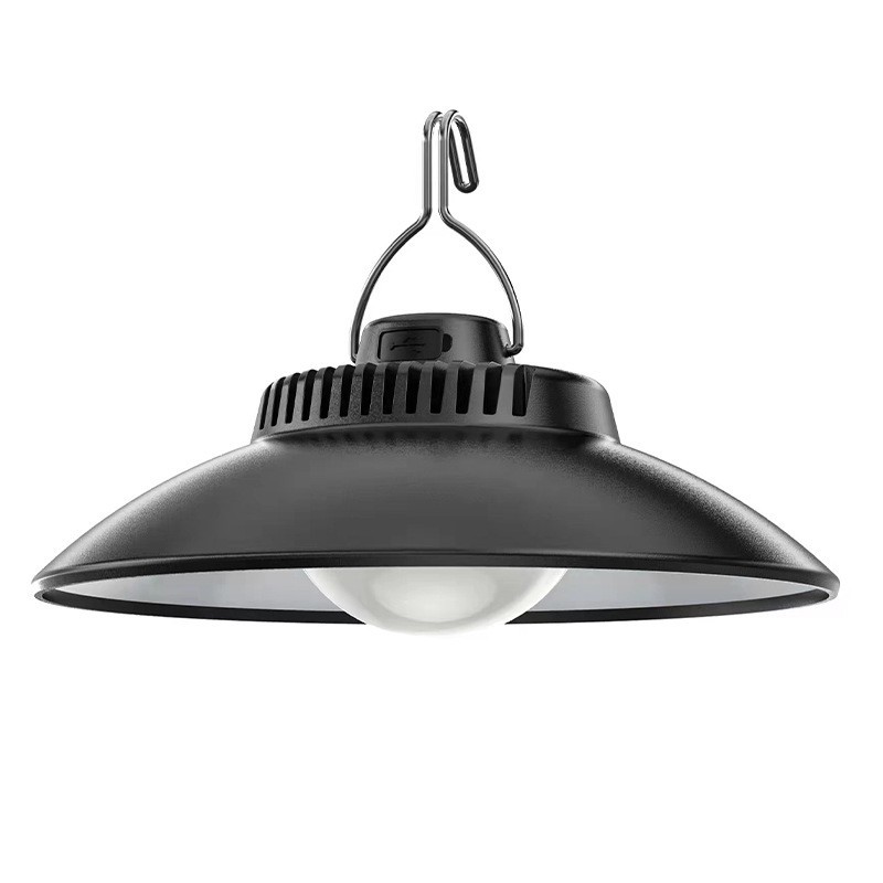 Transfronterizo nueva tienda de camping luz tipo-C recargable colgante al aire libre multi-funcional linterna retro LED camping Luz
