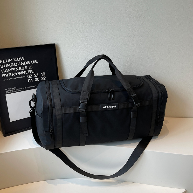 Bolsa de viaje de gran capacidad al aire libre de corta distancia separación seca y húmeda bolsa deportiva de acondicionamiento físico portátil bolsa de almacenamiento de entrenamiento de moda ligera