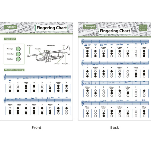 Wholesale Trumpet Chart Chord Trumpet Chord Tab Trumpet Chord Fingering Chart Fingering Practice Chart