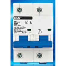 正泰CB-125A交直流断路器1P 2P直流空开63A储能新能源DC110V 220V