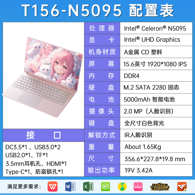 N5095 [internet office/light pink]