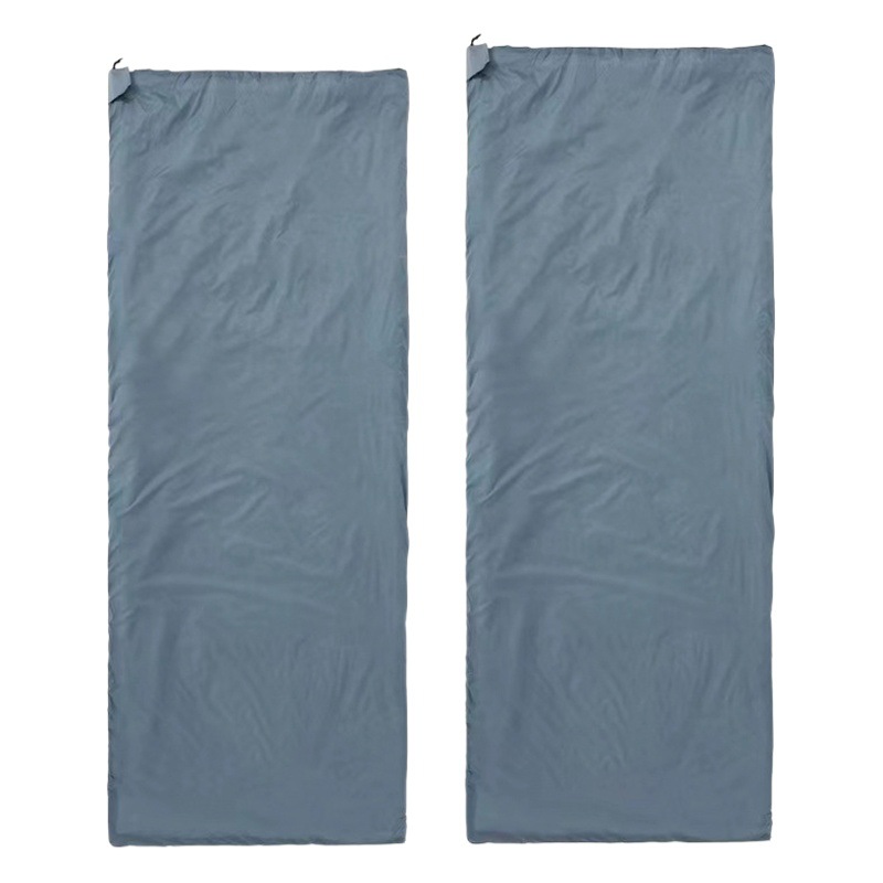 Four-Season Lightweight Imitation Silk Cotton Waterproof Nylon Mini Adult Splicable Machine Washable Outdoor Camping Travel Dirt-Proof Sleeping Bag