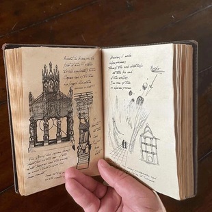 Indiana Jones Indiana Jones Grail Diary Holy Grail Diary Prop Replica A7