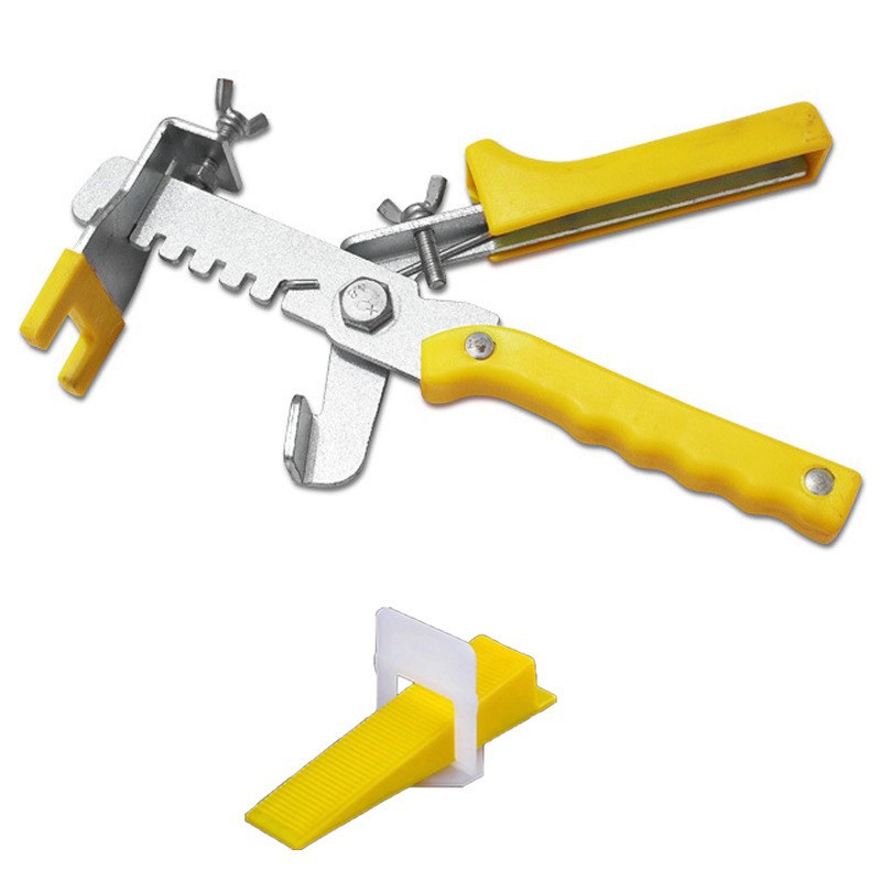 厂家自产直销铺贴瓷砖找平器定位调平器推紧钳美缝卡塑料楔子底座