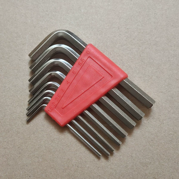 Eight-piece set short big red nickel