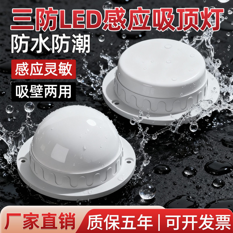 Human body induction wall lamp led corridor staircase induction ceiling lamp balcony aisle bathroom wall entrance