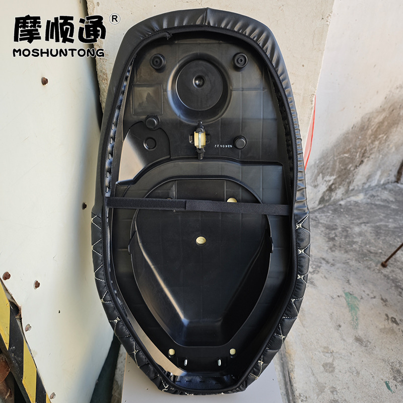Suitable for Haojue Vf125 Motorcycle Sun-Proof and Waterproof Seat Cover, Thickened Leather Anti-Scalding Seat Cover