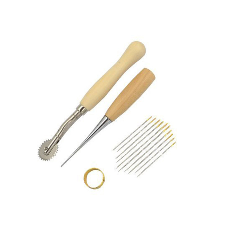 4件套皮革工具套装 4件套DIY手工工具套装 皮革艺品工具