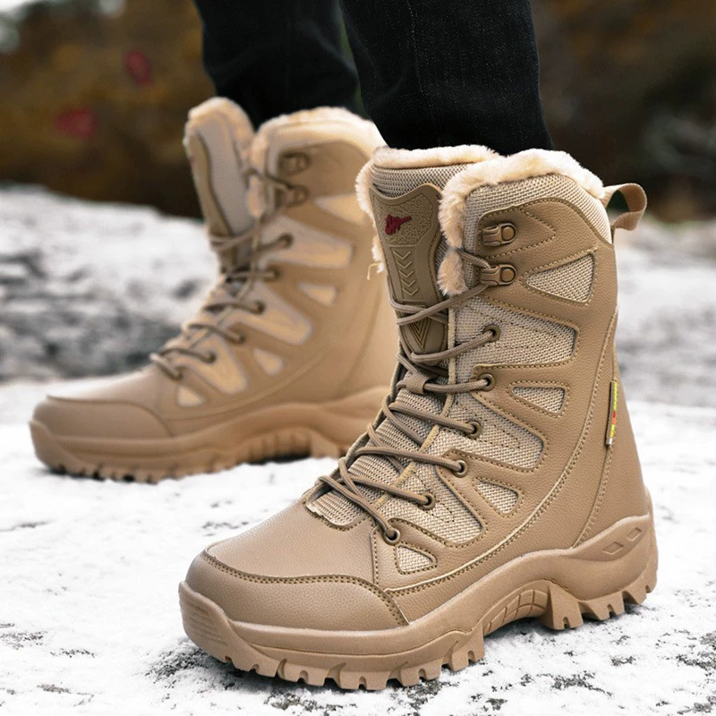 Hiking boots 208, unisex insulated ankle boots, lightweight warm for outdoor plus sizes 36–46