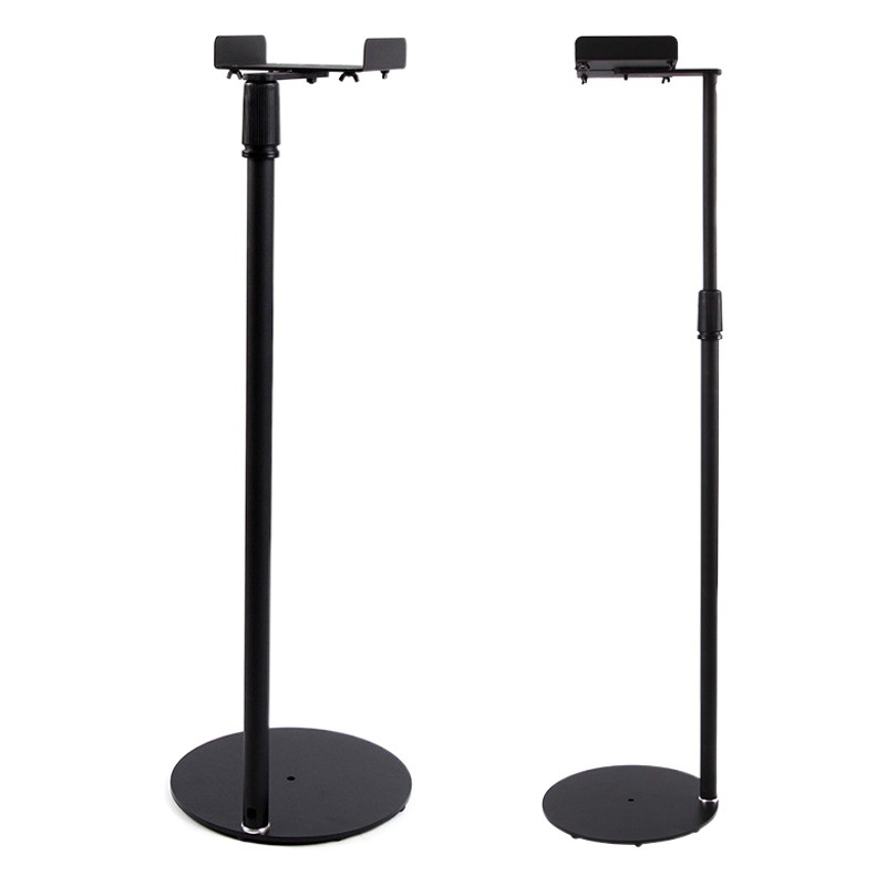 Soporte de altavoz que rodea el trípode de audio estante de piso montado en la pared roscado ajustable altura de metal transfronterizo al por mayor