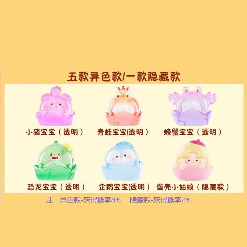 Douyin Live Новые милые бусинки Яйцевидная детальница Кукла-собачка Кукла Фигура Маленькая Слепая коробка О ornament