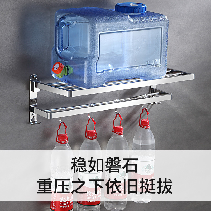 Estante de baño, inodoro, inodoro, tocador, suministros, almacenamiento, baño, toallero de pared montado en la pared