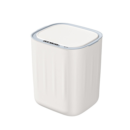 Home Smart Sensor Garbage Can Electric Lid Living Room Bathroom Toilet Kitchen Plastic Bucket Wholesale Cross-border