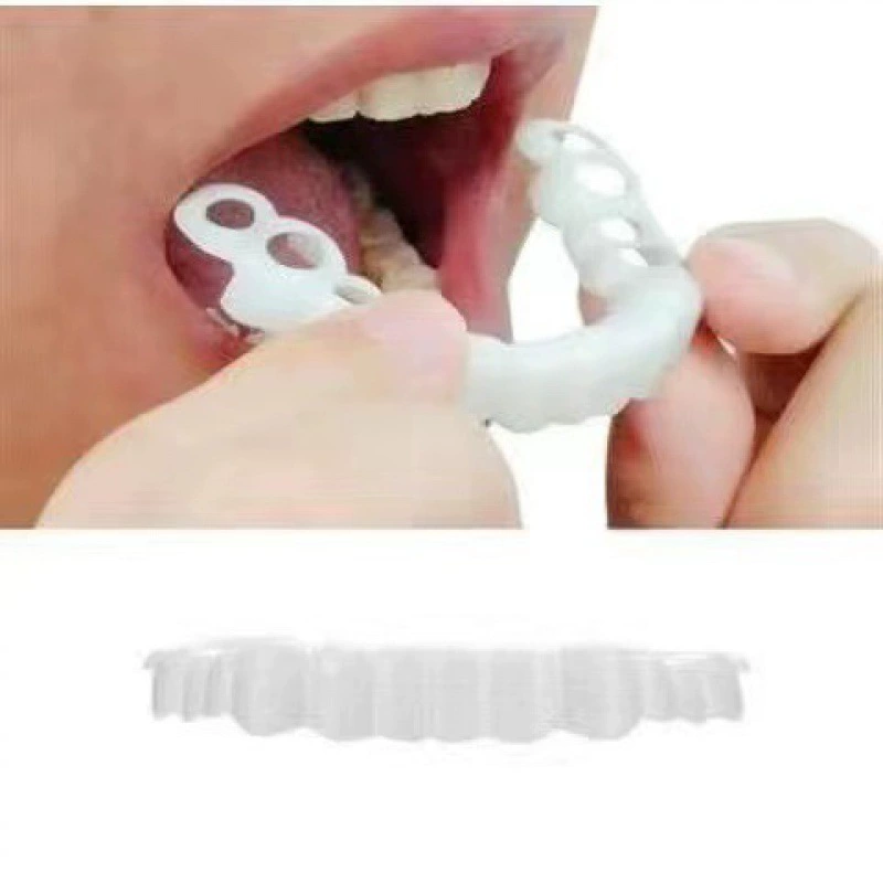 Набор протезов для больших зазоров между зубами, искусственный наполнитель зазоров между зубами, корректор зазоров между передними зубами, большие выступающие брекеты для зубов.