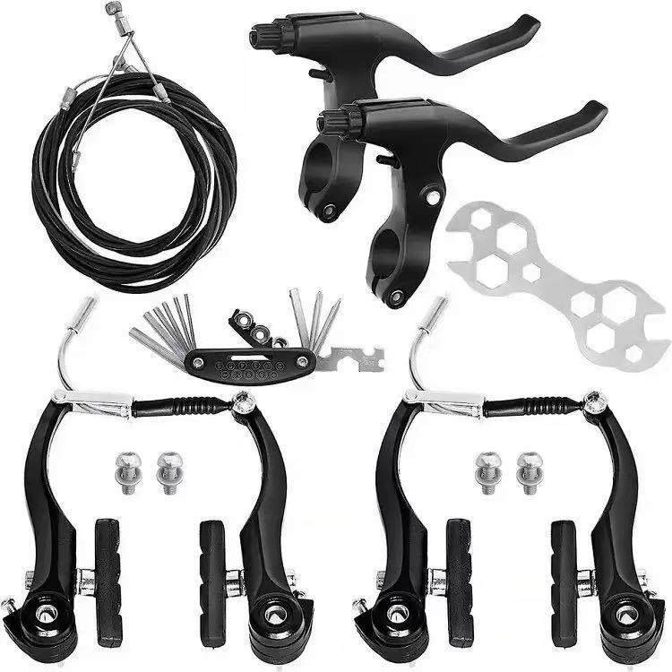 Manufacturer's Complete Set of V-Brake Mountain Bike V-Brake Kits, Road Bike V-Brakes, Aluminum Brakes, Bicycle Accessories Manufacturer's Complete Set of V-Brake Mountain Bike V-Brake Kits, Road Bike V-Brakes, Aluminum Brakes, Bicycle Accessories