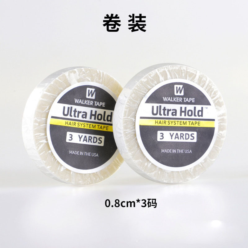 跨境假发胶片防水防汗高粘假发双面胶带增发补发蕾丝PU假发胶片|undefined