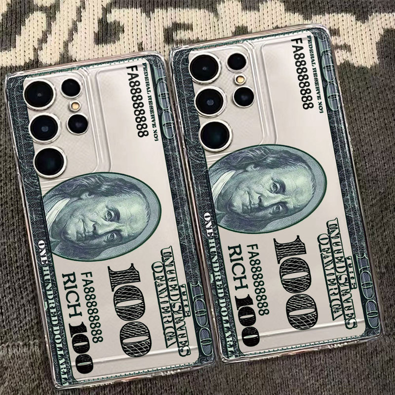 Us Dollar Banknotes Are Suitable for Samsung A73 Cross-Border Note20 Mobile Phone Case Samsung Galaxy S25 Transparent A70 Us Dollar Banknotes Are Suitable for Samsung A73 Cross-Border Note20 Mobile Phone Case Samsung Galaxy S25 Transparent A70