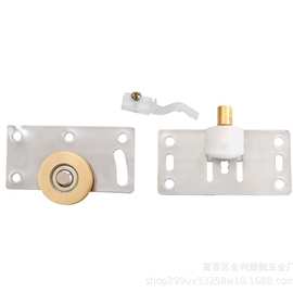 衣柜滑轮移门轮趟门轮橱柜轮推拉门轮橱柜内配件不锈钢铜轮