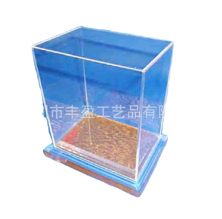 防尘设计透明有机玻璃手办展示盒 亚克力礼品展示盒