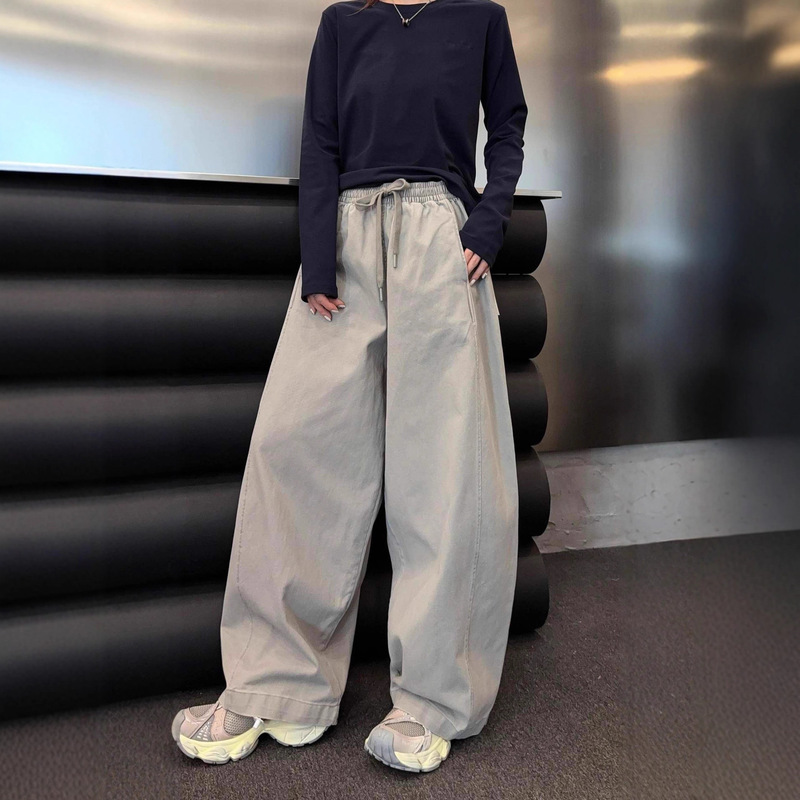 71 Popular Japanese-Style Denim Wide-Leg Pants 2025 Autumn Fashion Casual Loose Slimming Versatile Women's Jeans