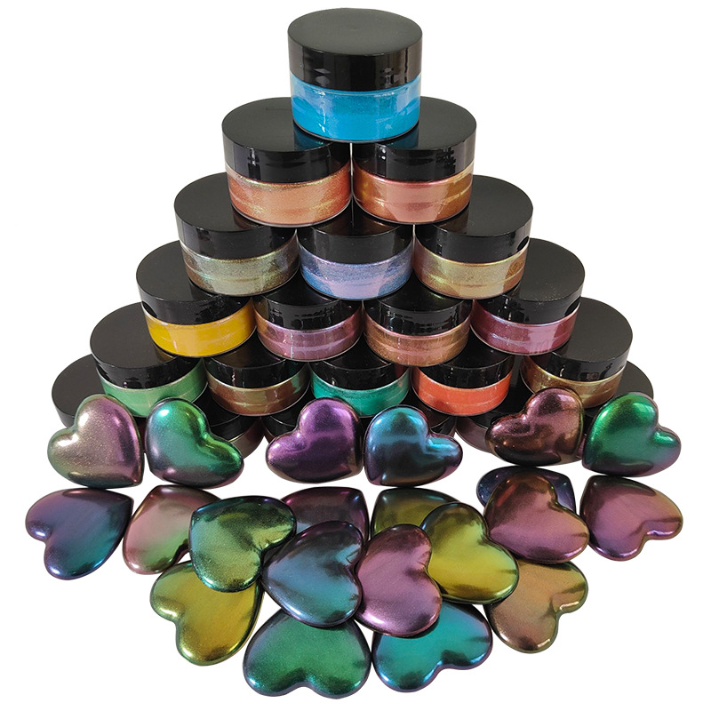 供应彩色变色龙多角度变色用于各种变色油墨表面变色效果100g/袋