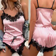 K 35611 Plus Size Camisole Loungewear Set ��������Ҿ���