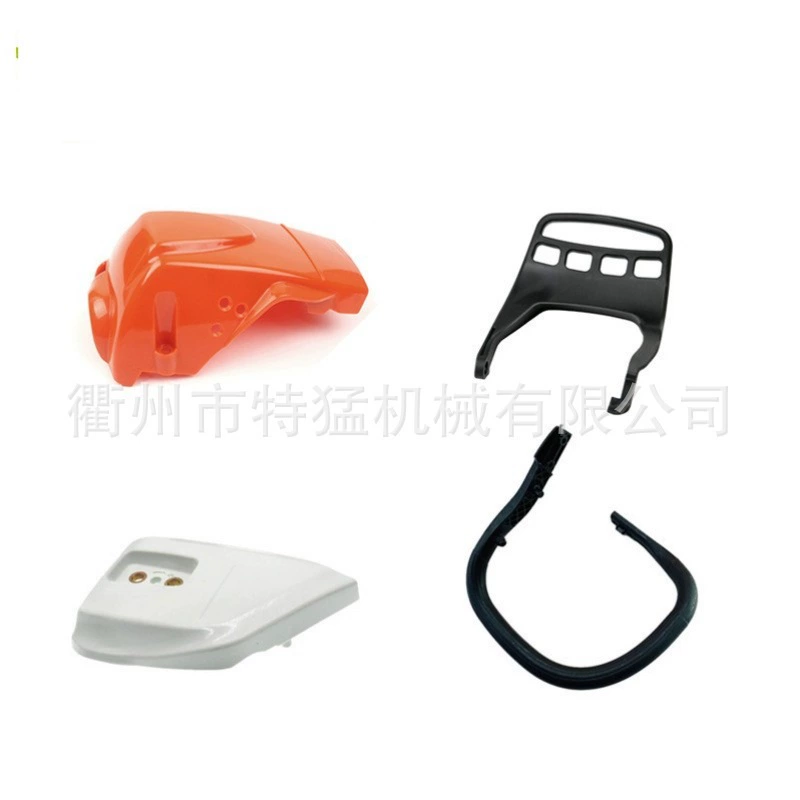 Подходит для бензопилы MS251 231/251C: крышка задней рукоятки с триггером, крышка воздушного фильтра, передний защитный кожух рукоятки, защита от обломков.