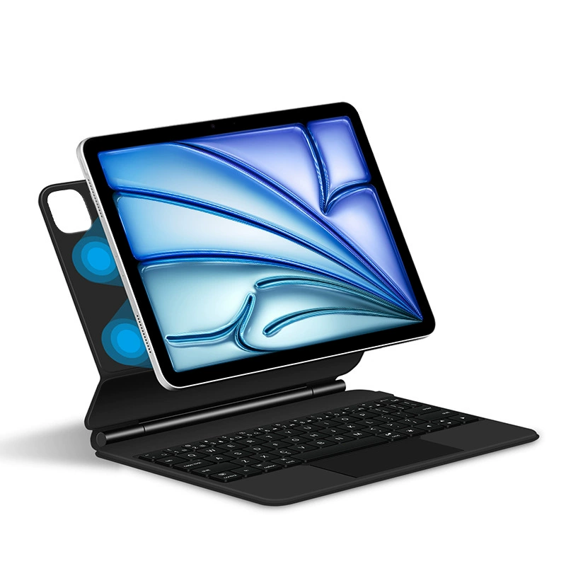 Подходит для iPad 2025 новый iPad Air 11 дюймов, клавиатура, iPad11, планшет, m3, превосходный контрол, подвесной кожаный чехол