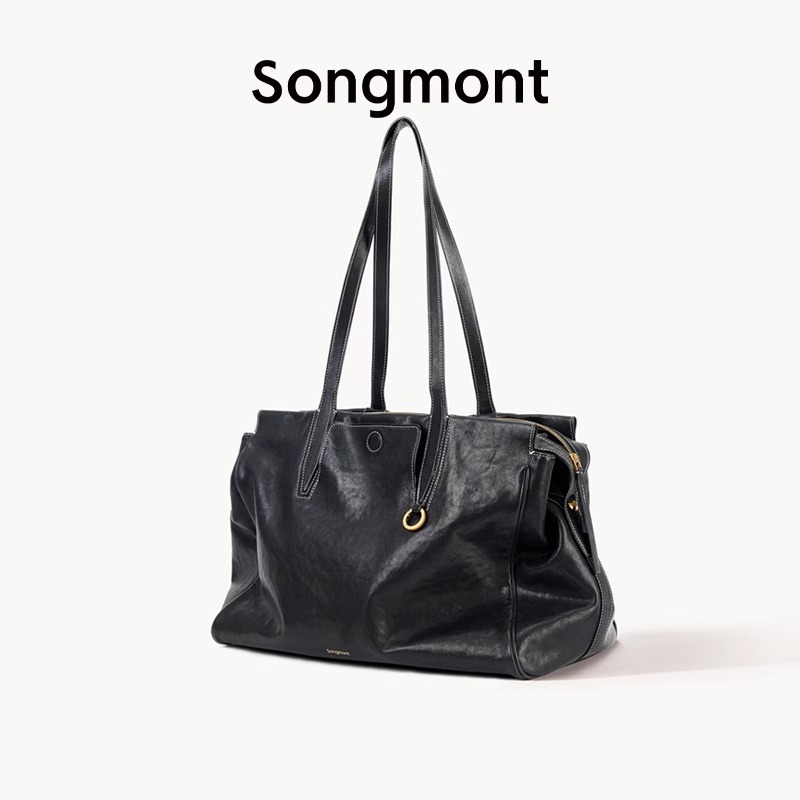 Li Naと同じSongmont Yamashita Yousong追跡シリーズ トラベルバッグ ベジタブルタンニンなめし ワンショルダー 牛革 ブリーフケース クロスボディ|undefined