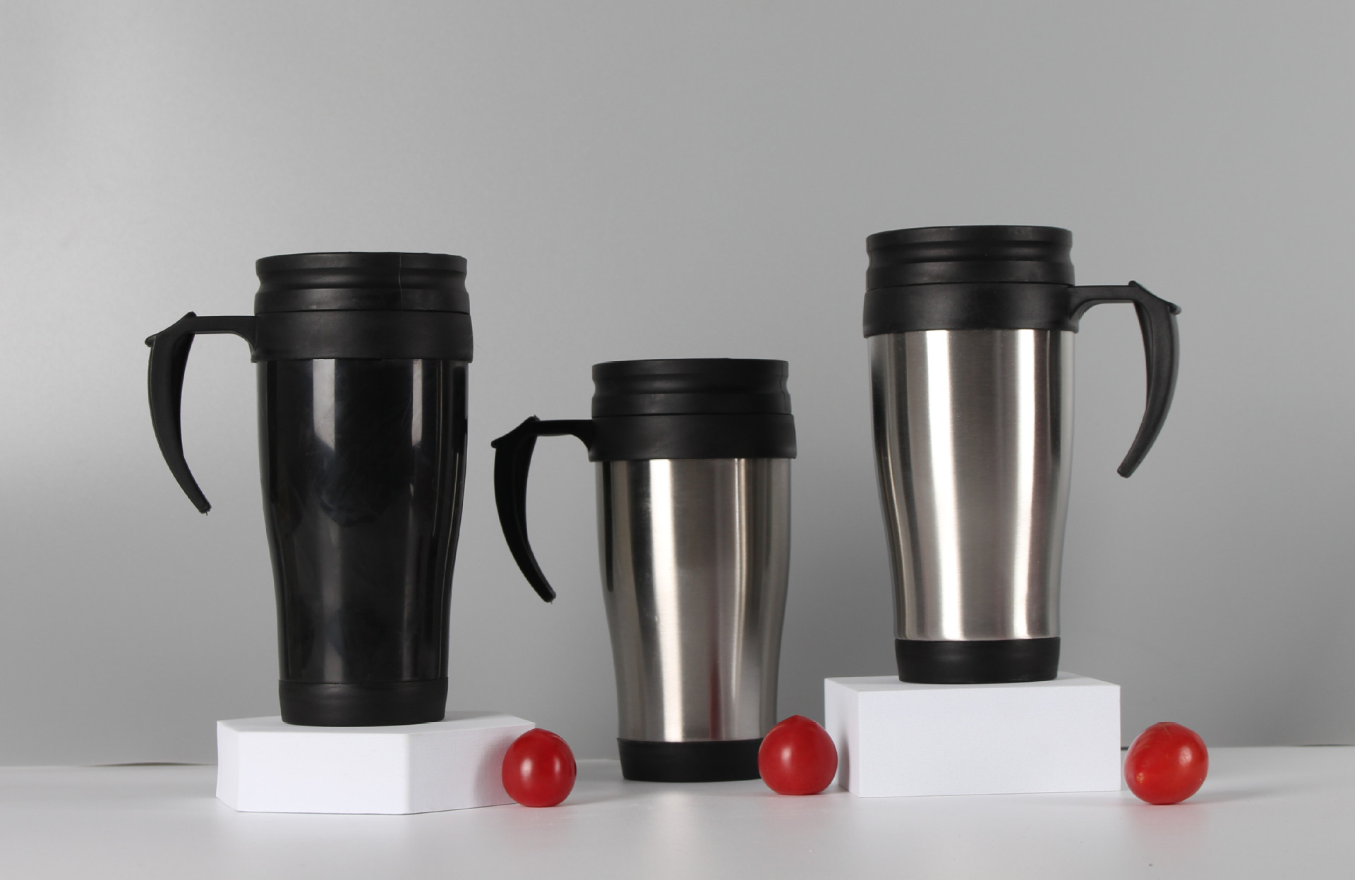 Double-wall Insulated Travel Mug For Drinks With Custom Print_voghion.com