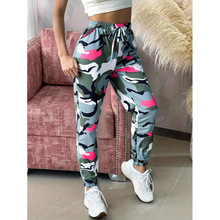 W 74017 Women's Camo Cargo Pants Ůʿ�����Բʹ�װ��羳
