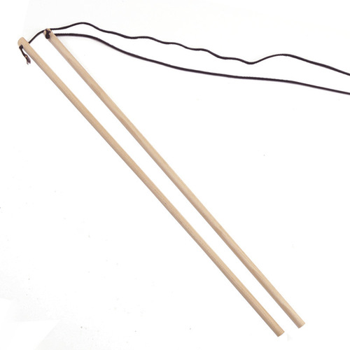 Wooden Stick Cat Wand Wooden Stick Mouse Cat Stick Wooden Feather Pet Toy Pet Cat Wand Pet Supplies