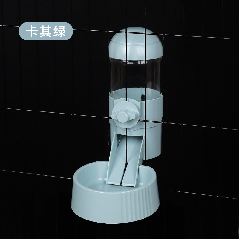 Dispensador automático de agua para gatos con calefacción de temperatura constante colgante, dispensador de agua para mascotas, dispensador de agua para perros colgante, suministros para jaulas