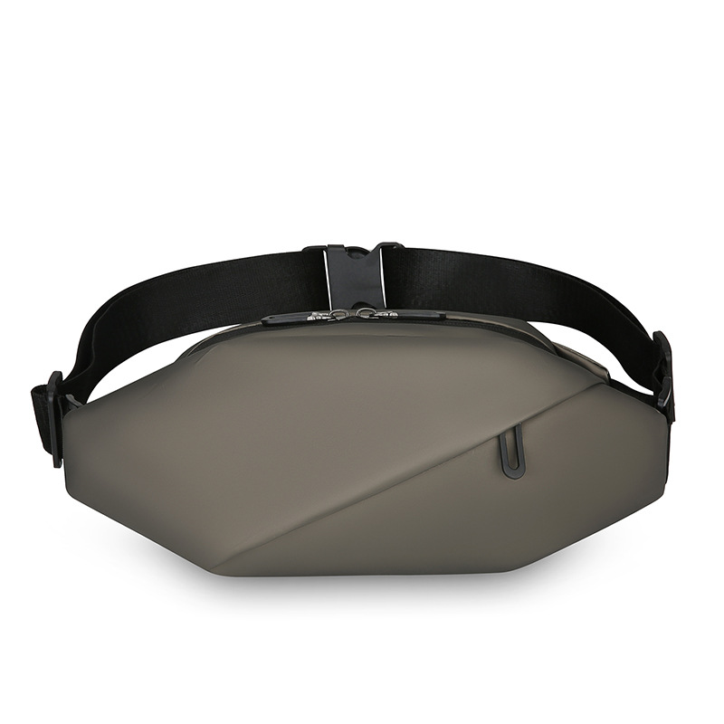 Bolso de tendencia ligero y delgado para teléfonos móviles, bolso de pecho deportivo portátil al aire libre, bolso de viaje de moda simple de hombro.