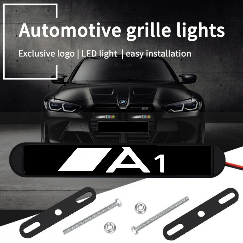Nuevo automóvil parrilla delantera colorida lámpara de red media LED CAMRY / VIOS luz diaria universal lámpara de red media pequeña