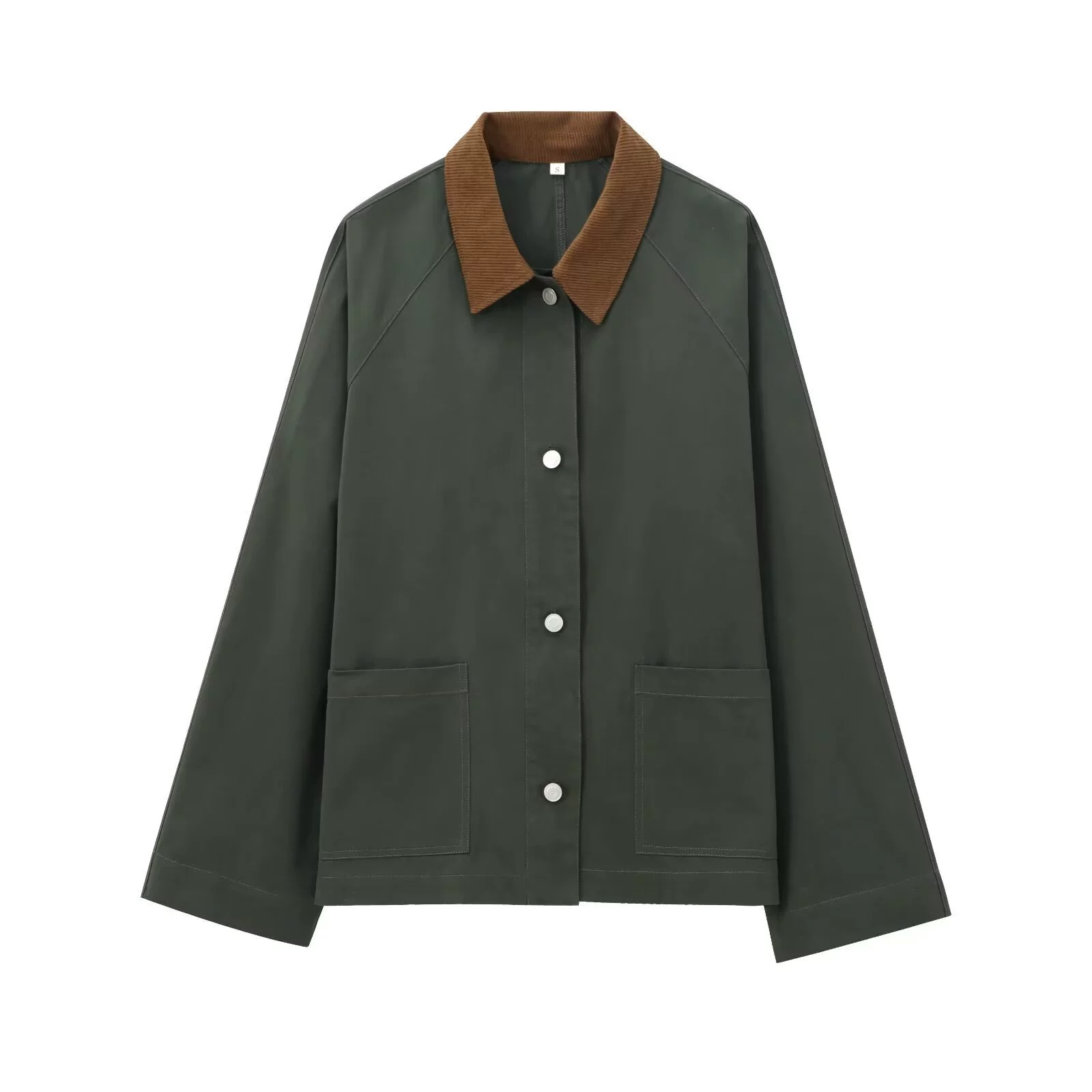 Трансграничная внешняя торговля женская европейская и американская новая мода дикая минималистская вельветовая кожаная куртка Y4 1398