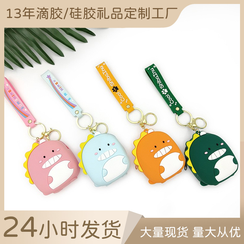 creative silicone cartoon wallet