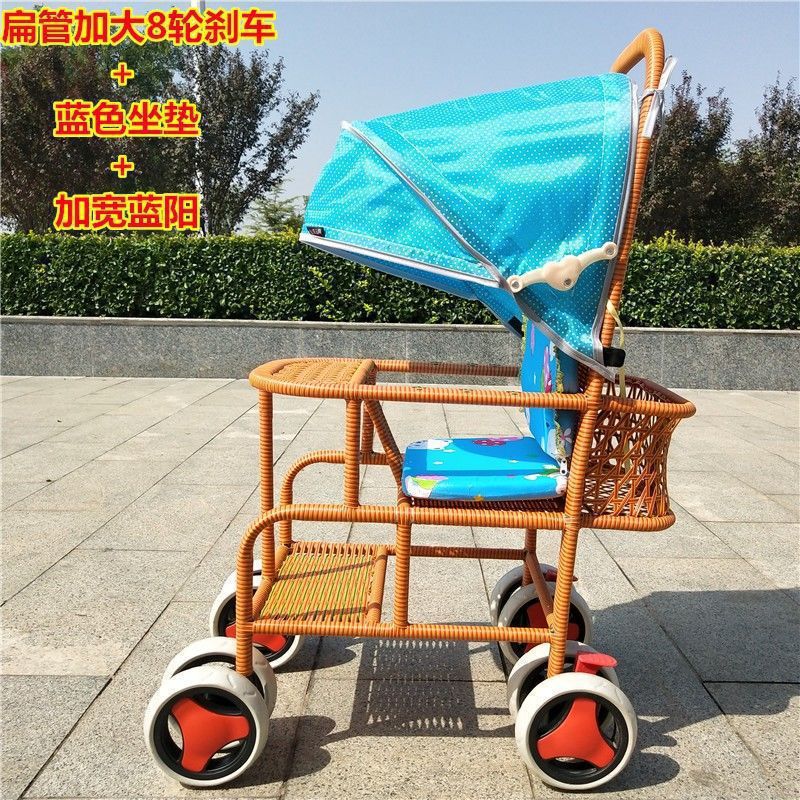 노란색 플랫 튜브 8륜 브레이크 모델 + 파란색 패드 + 넓어진 파란색 양극