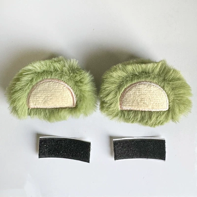 Electric Vehicle Accessories Motorcycle Small: Motosiklet dəbilqələri - strawberry-bear-green