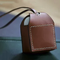 Европейская и американская Ретро сумка для хранения наушников Bluetooth чехол для хранения наушников портативная подвесная сумка кожаная сумка для наушников