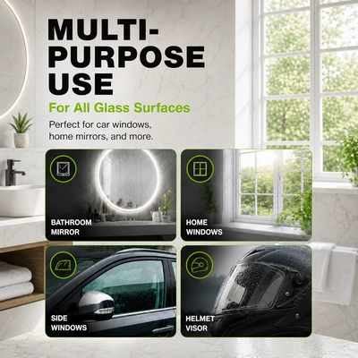 Cleaning Kit, Handle Oil Film: Glass agent