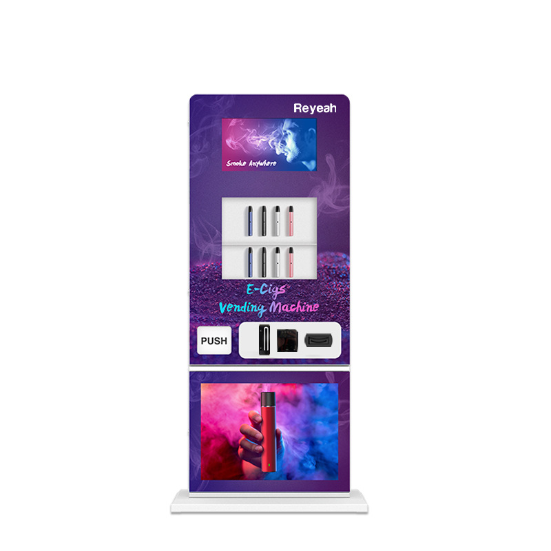 Conjunto completo comercial de reconocimiento de edad Máquina expendedora automática Máquina expendedora electrónica no tripulada Máquina expendedora de autoservicio de código de escaneo de barra