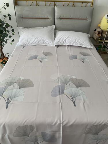 5YA1 Wholesale value-for-money slightly defective Tencel bed sheet 2.3*2.4m suitable for 1.8m double bed, cool and transparent in summer