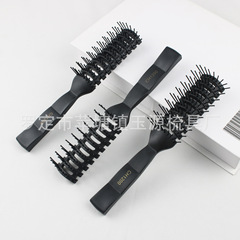 Factory direct supply plastic rib comb, high temperature resistant fluffy comb, styling rib comb, oil hair comb, super hollow hair dyeing comb