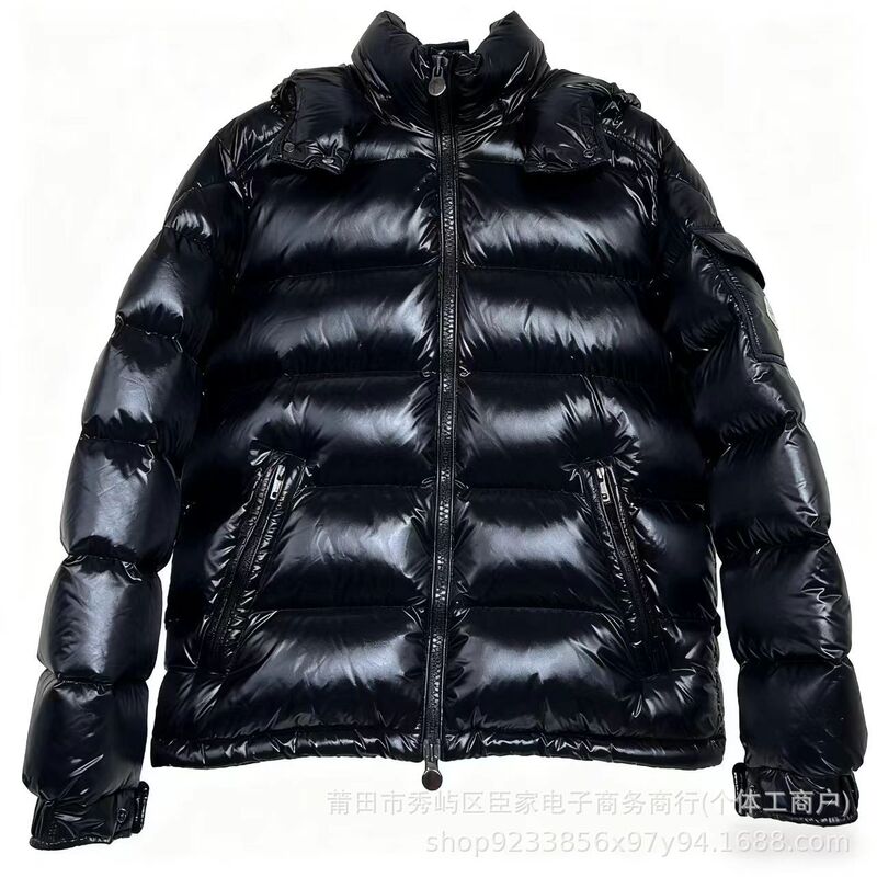 跨境蒙口玛雅羽绒服连帽冬季男女情侣款鸭绒休闲百搭防风保暖外套|undefined